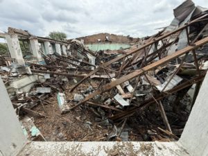 Ракетний удар знищив історичний басейн у Дніпрі