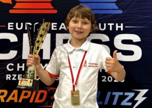 10-річний геній шахів з Дніпра став чемпіоном Європи