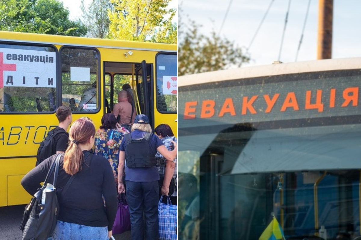 Евакуація дітей у Дніпропетровській області