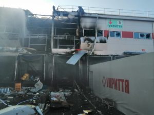Обстріл у Дніпрі: пошкоджено термінал Нової пошти