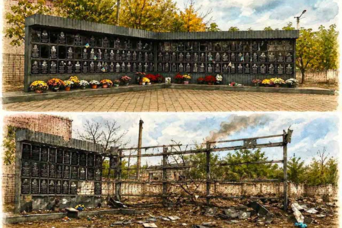 Відновлення Меморіалу воїнів у Дніпропетровщині