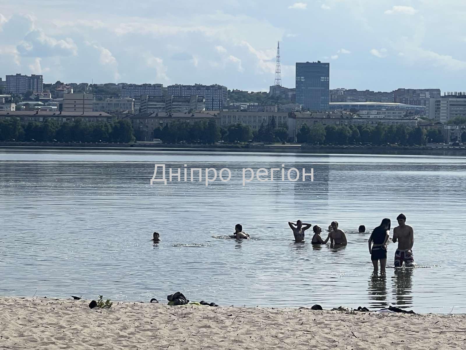 Безпечні пляжі Дніпра